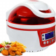Syntrox Turbo-Heißluftfritteuse Heißluftgarer Airfryer Küchenmaschine mit LED-Display  rot