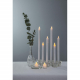 Star Trading LED-Echtwachskerzen-Set M-Twinkle H 240mm