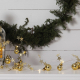 Star Trading LED-Minilichterkette Xmas, 10 warmweiße LEDs, gold