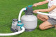 Bestway Steel Pro MAX™ Frame Pool Komplett Set mit Sandfilteranlage 549 x 274 x 122 cm, grau, eckig
