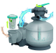 Bestway Sandfilteranlage mit Zeitschaltuhr 11.355 l/h, 500 W