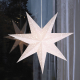 Star Trading Weihnachtsstern Romantic Papier weiß