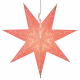 Star Trading Weihnachtsstern Romantic Papier rosa