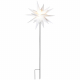 Sterntaler Weihnachtsstern warmweiße LED mit Erdspieß