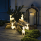Konst Smide LED-Rentiere 5er-Set