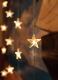 STAR Trading LED-Sternenvorhang 50 BS warmweiß/transp. innen