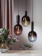 STAR Trading LED-E27 Dekolampe 1800K 4W 60lm aubergine/pink