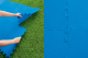 Bestway Pool-Bodenschutzfliesen Set, 9 Stück a 50 x 50 cm, blau
