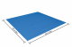 Bestway PE-Bodenplane 488 x 488 cm, blau, quadratisch