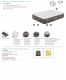Bestway Fortech Luftbett mit integrierter Elektropumpe Double XL/Lo 203 x 152 x 36 cm