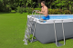 Bestway Power Steel Frame Pool Komplett-Set mit Filterpumpe 488 x 244 x 122 cm