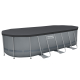 Bestway Power Steel Frame Pool Komplett-Set mit Filterpumpe 549 x 274 x 122 cm
