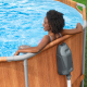 Bestway Steel Pro MAX™ Comfort Jet Series™ Frame Pool Set mit Filterpumpe 610 x 366 x 122 cm, Holz-Optik, oval
