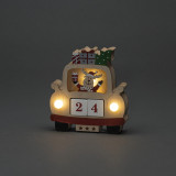 Konstsmide LED-Weihnachtsfigur Datumswürfel 3x warmweiße LEDs Rentier