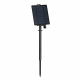 Konstsmide LED-Sternenvorhang, 72 bernsteinfarbene LED mit Solar-Batteriebox