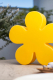 8 seasons - Motivleuchte Shining Flower Durchmesser 60 cm gelb Solar