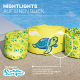Bestway Puddle Jumper Schwimmflügelweste Kleine Schildkröte 2-6 Jahre