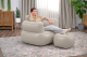 Bestway Luftsessel Comfi Cuber mit Fußhocker 107 x 99 x 80 cm