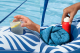 Bestway Poolmatte Comfort Plush mit Sonnenschutzdach 198 x 112 cm