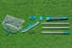 Bestway Poolpflege-Set AquaSurge mit akkubetriebenem Poolsauger, Kescher und Poolbürste für Poolgrößen bis 610 cm
