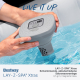 Bestway LAY-Z-SPA Xtras schwimmende, akkubetriebene Salzwasseranlage Hydrogenic 0,5 g/ h