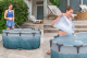 Bestway LAY-Z-SPA Eisbad Glacial Dip mit Filterpumpe 150 x 90 x 65 cm, oval