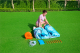 Bestway H2OGO! Mega-Wasserpark Turborutsche mit Dauergebläse 365 x 320 x 270 cm
