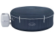 Bestway LAY-Z-SPA Energiespar-Whirlpool Miami AirJet für 4 Personen Durchmesser 180 x 66 cm, Dunkelblau