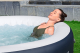 Bestway LAY-Z-SPA Energiespar-Whirlpool Miami AirJet für 4 Personen Durchmesser 180 x 66 cm, Dunkelblau