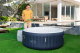 Bestway LAY-Z-SPA Energiespar-Whirlpool Miami AirJet für 4 Personen Durchmesser 180 x 66 cm, Dunkelblau