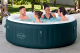 Bestway LAY-Z-SPA Energiespar-Whirlpool Miami AirJet für 6 Personen Durchmesser 196 x 66 cm, Dunkelgrün