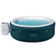 Bestway LAY-Z-SPA Energiespar-Whirlpool Miami AirJet für 6 Personen Durchmesser 196 x 66 cm, Dunkelgrün
