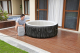 Bestway LAY-Z-SPA LED-Whirlpool Hollywood AirJet für 6 Personen Durchmesser 196 x 66 cm, LED-Design