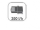Ubbink ATLANTA - Polyresin, Rustikale Dekoration "Kinder am Brunnen" - 350l/h - H69,5 x 44 x 39,5 cm