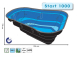 Ubbink Start 1000 Fertigteich HDPE, Fassungsvermögen 1000 l