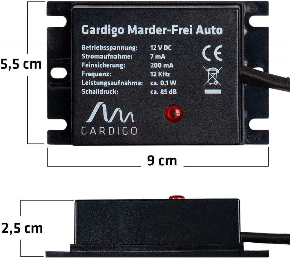 Marderabwehr Marderfrei Maderschreck Ultraschall für Pkw