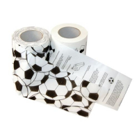 Fußball Toilettenpapier WC-Papier Klopapier f. FANs (2 Stück)