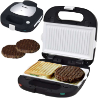 Syntrox Kontaktgrill mit keramisch beschichteten Grillplatten