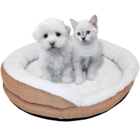 Syntrox 61x12cm Beheizbares Tierbett Hundebett Katzenbett Schlafplatz