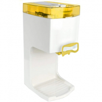 Syntrox Softeismaschine Eismaschine Frozen Joghurt Maschine 4in1 gelb