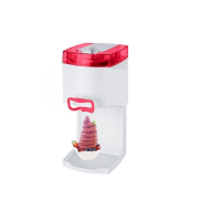Syntrox Softeismaschine Eismaschine Frozen Joghurt Maschine 4in1 rot