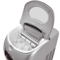 Syntrox Eiswürfelbereiter Eiswürfelmaschine mit LED max. 15 Kg Eiswürfel
