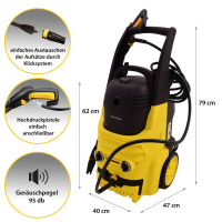 Syntrox 2 in 1 Hochdruckreiniger mit Industriesauger Kombigerät