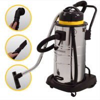 Syntrox Industriesauger Izar Staubsauger Nass- und Trockensauger Edelstahl 70 L
