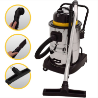 Syntrox Industriesauger Crucis Staubsauger Nass- und Trockensauger Edelstahl 50 L