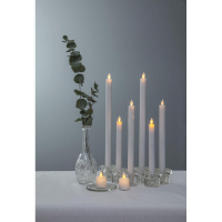 Star Trading LED-Echtwachskerzen-Set M-Twinkle H 240mm