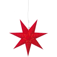 Star Trading Weihnachtsstern Sensy rot