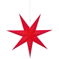 Star Trading Weihnachtsstern Sensy rot 70 cm