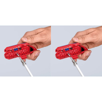 Knipex Abmantelungswerkzeug für Linkshänder geeignet