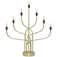 Weihnachtsleuchter, 7 x E10/34V/3W,